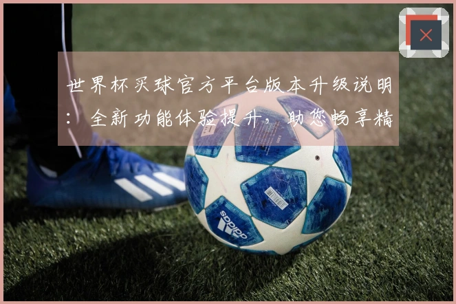 世界杯买球官方平台版本升级说明：全新功能体验提升，助您畅享精彩赛事直播